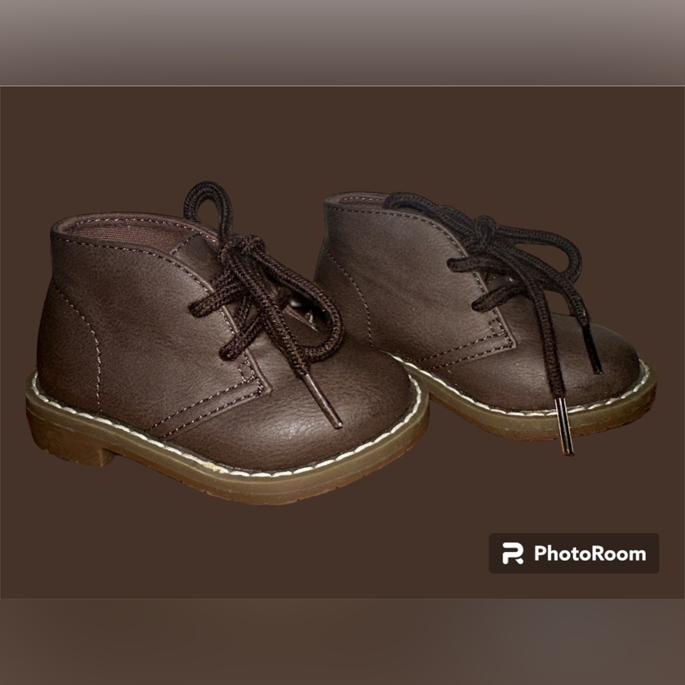 Leather booties